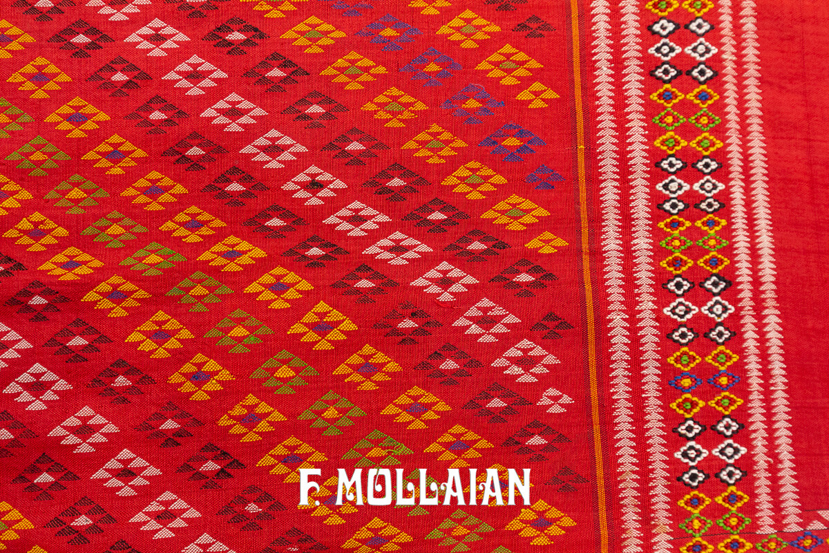 Uzbekistan Textile Two Panels n°:46955766